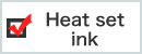 Heat set ink